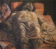 Andrea Mantegna klagan over den dode kristus Sweden oil painting artist